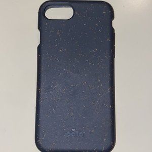 Gray Speckled Pela iPhone 8 Case